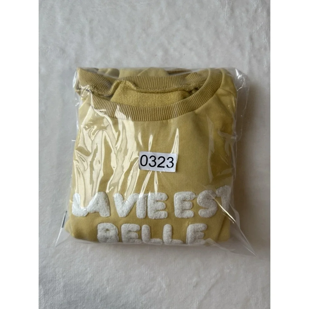 Louise Misha Sweat Shirt Samuel Honey‎ Lavie Est Belle Girls Size 8 Long Sleeve